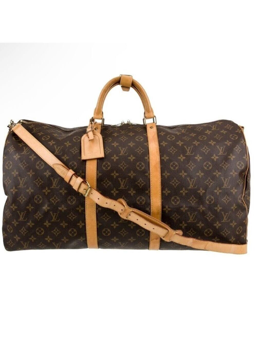 Louis Vuitton Keepall 60 bandelier Travel Bag